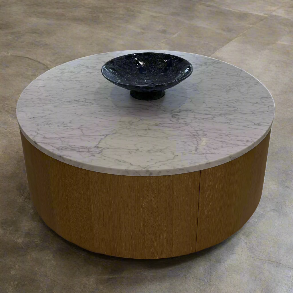 Rowe Delray Round Cocktail Table