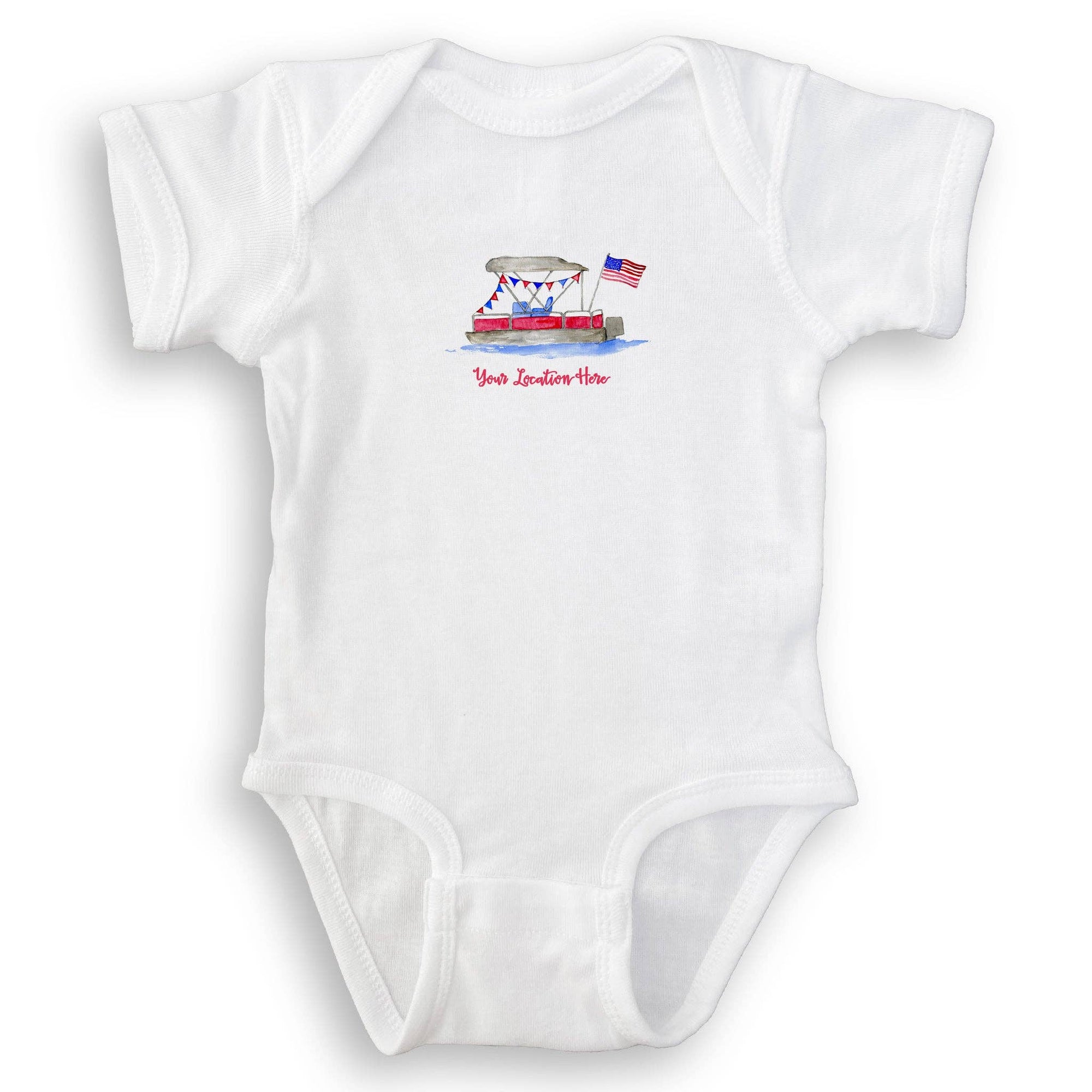 Pontoon Boat with Location: Dishtowel / -