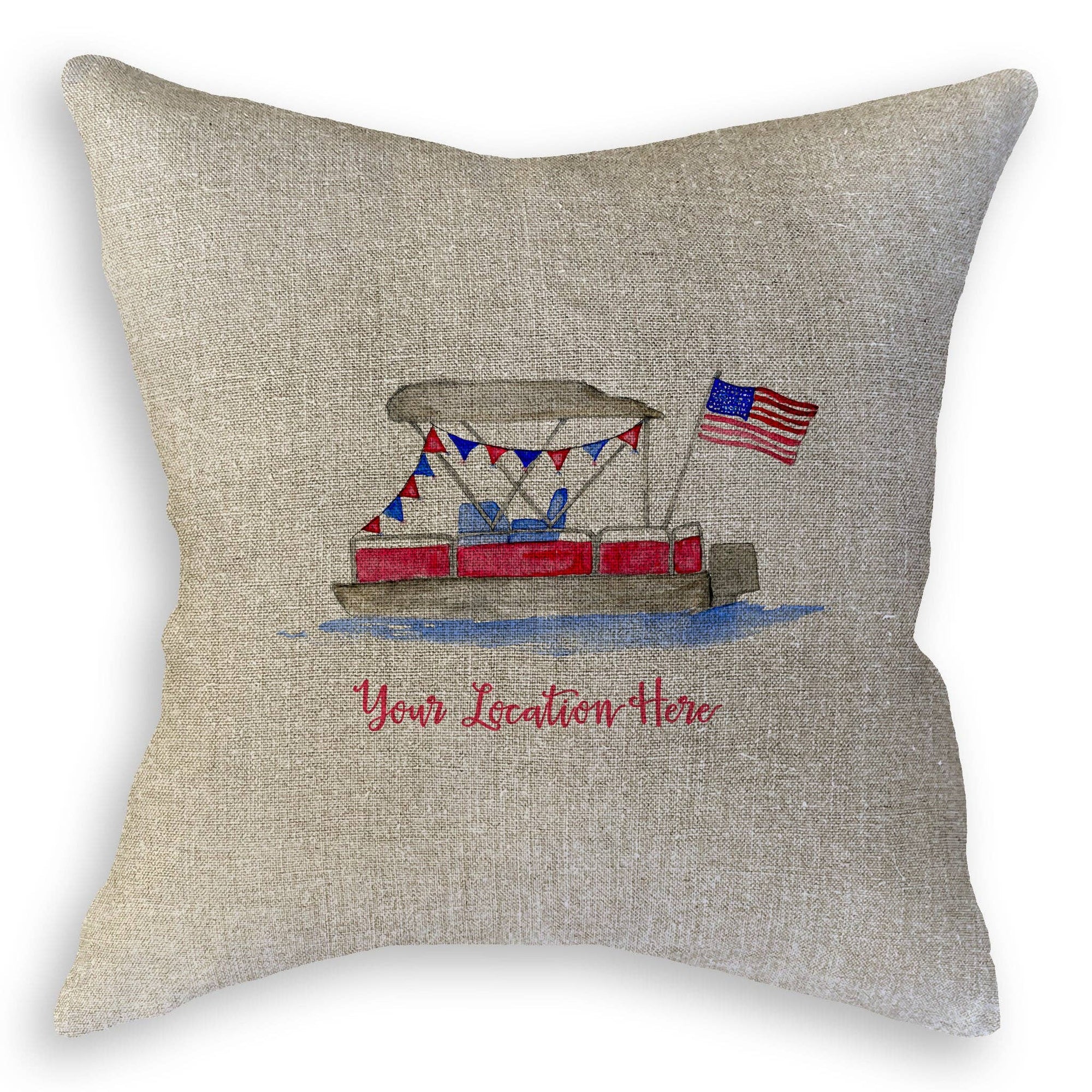 Pontoon Boat with Location: Dishtowel / -