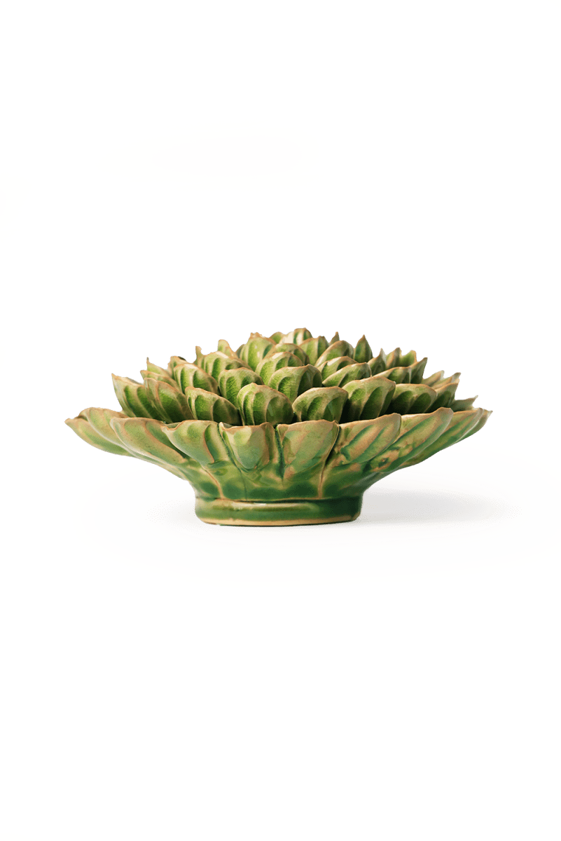 Zinnia Botanical Pottery tabletop With A Pretty Gift Box