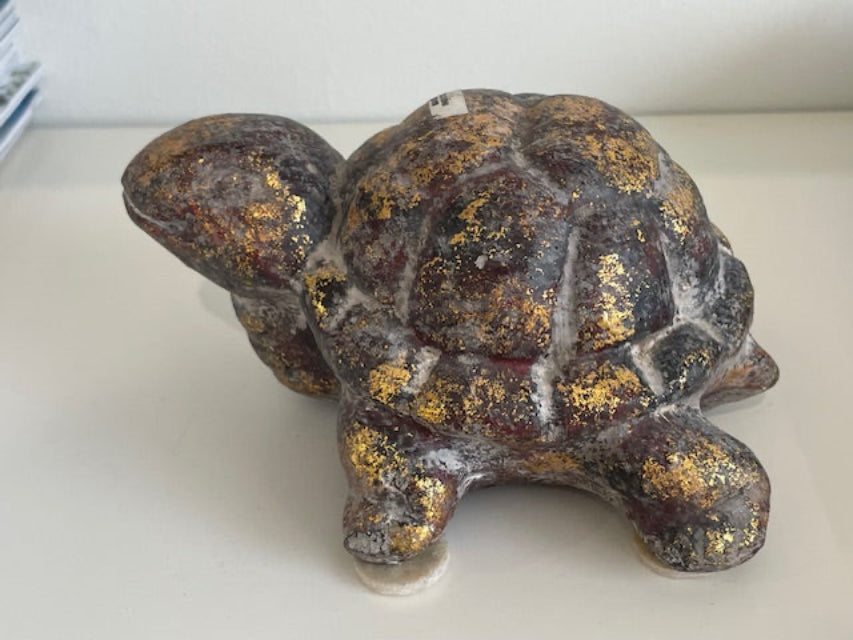 Petrified Turtle Sculpture - Mini