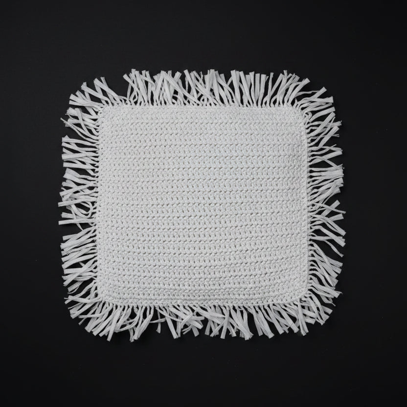 White Plastic Pillow Cover