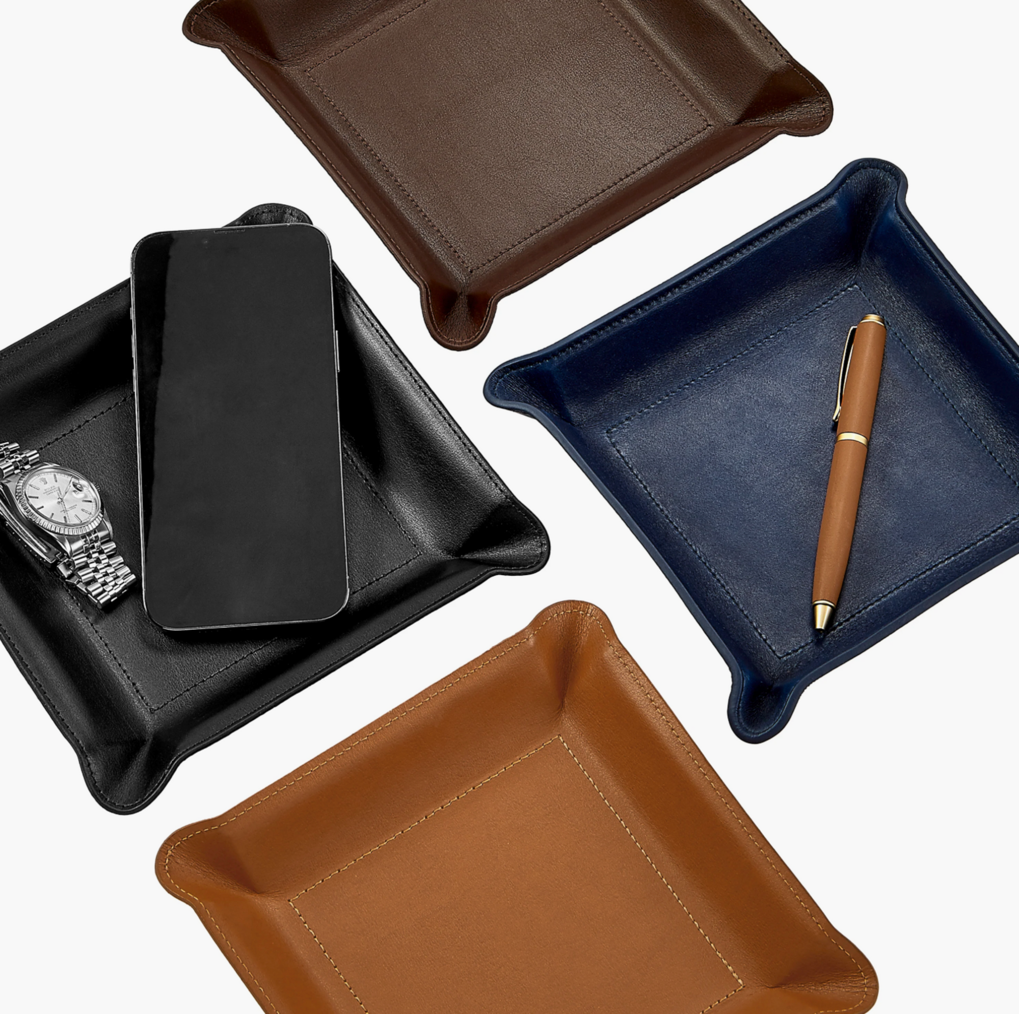 Medium Valet Tray - Navy