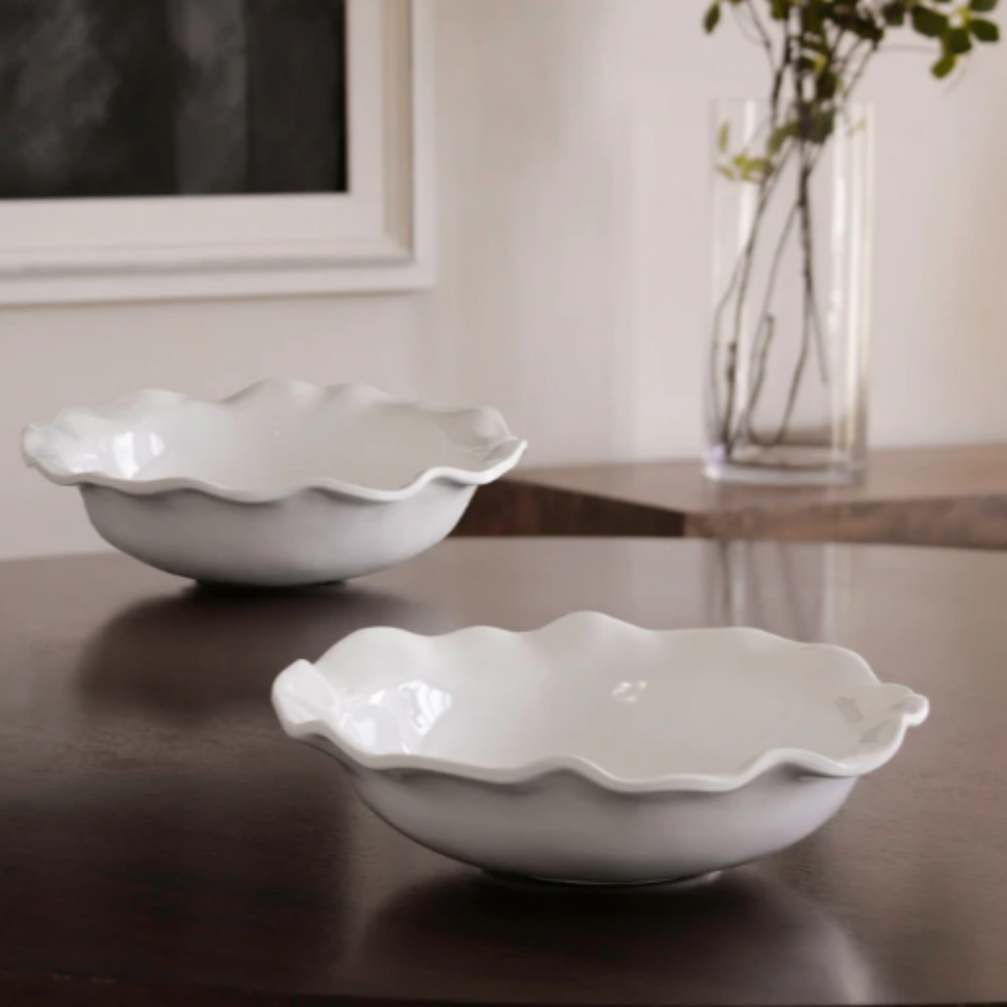 VIDA Havana Md Pasta Bowl, White