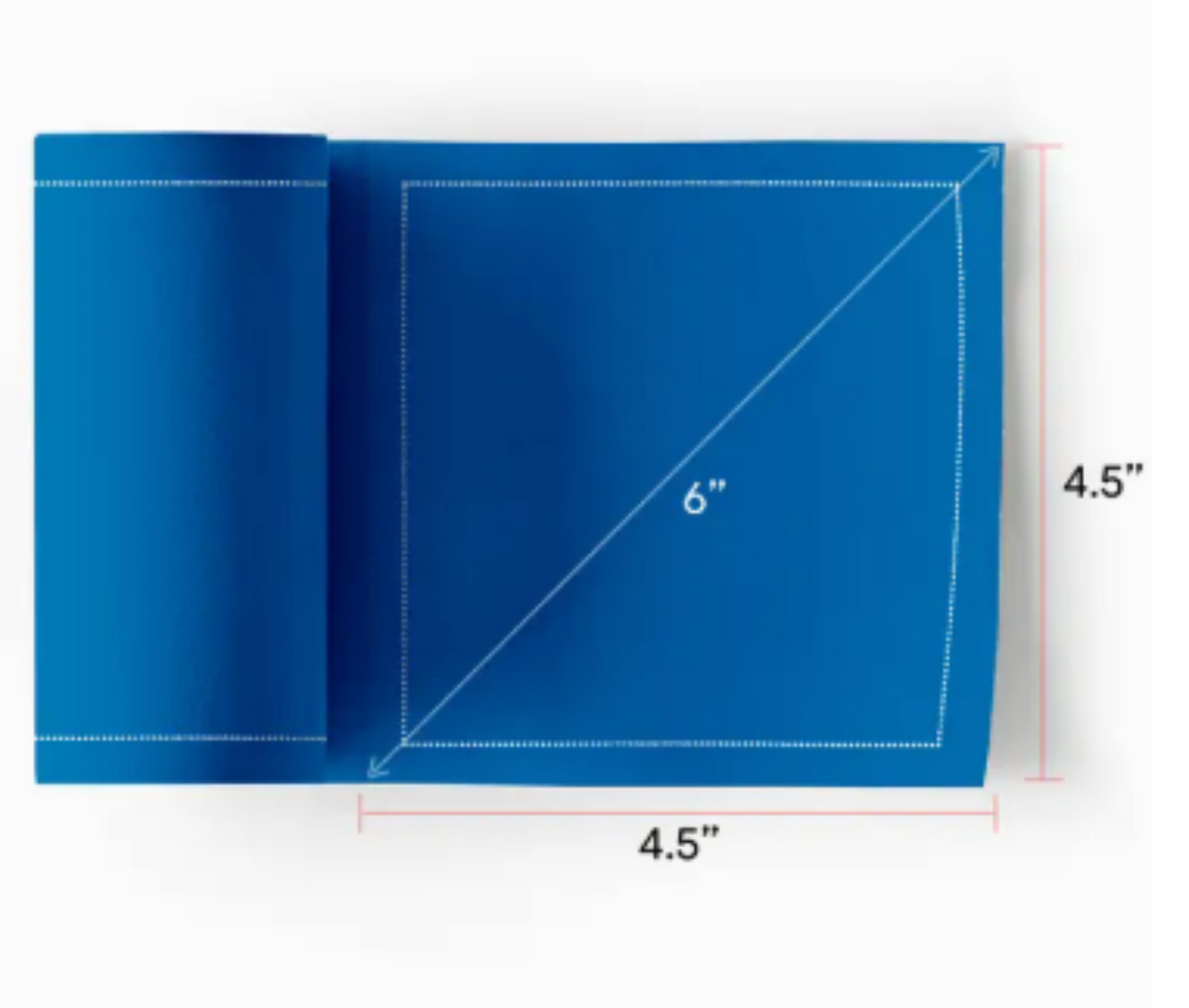 Royal Blue Cotton Cocktail Napkins 50 Units