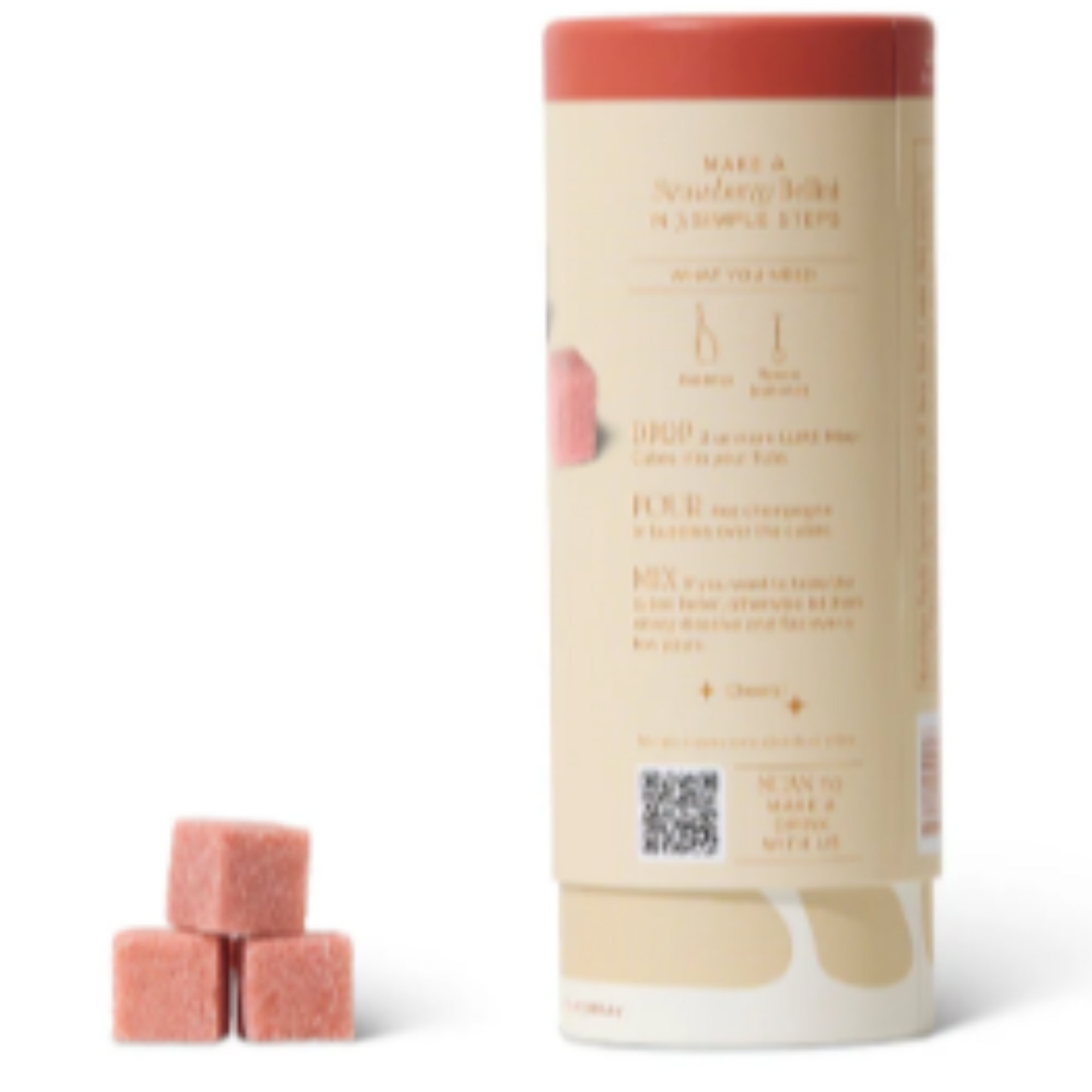 Strawberry Bellini Mimosa Mixer