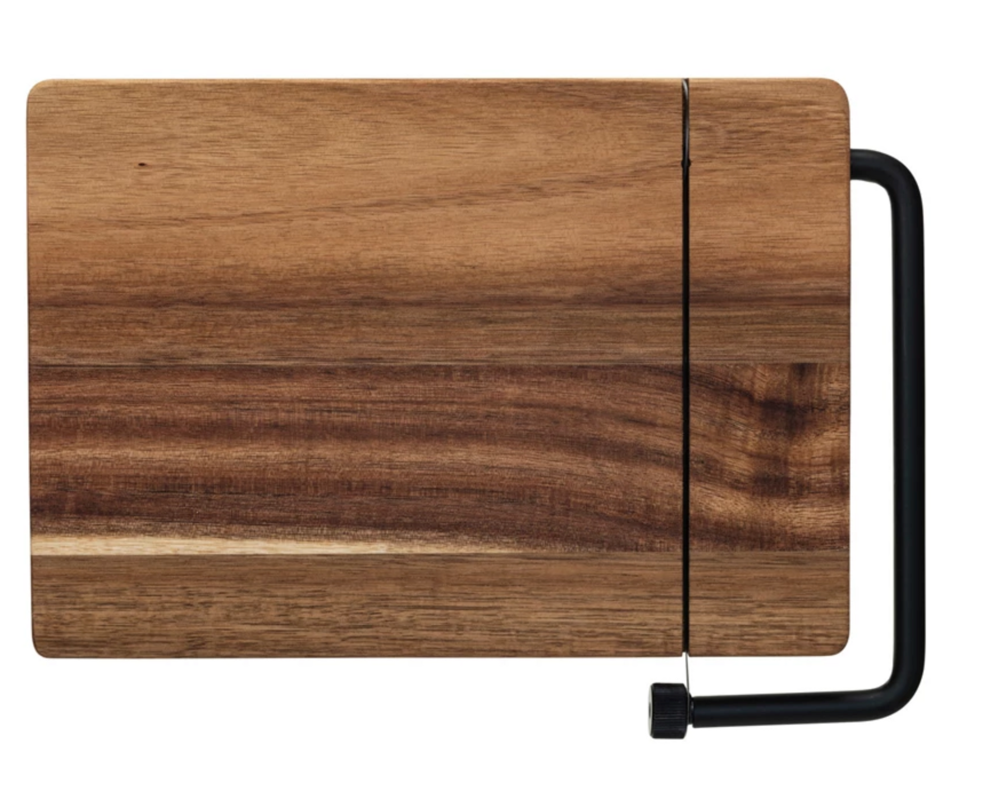 Acacia Wood &amp; Stainless Steel Cheese Slicer