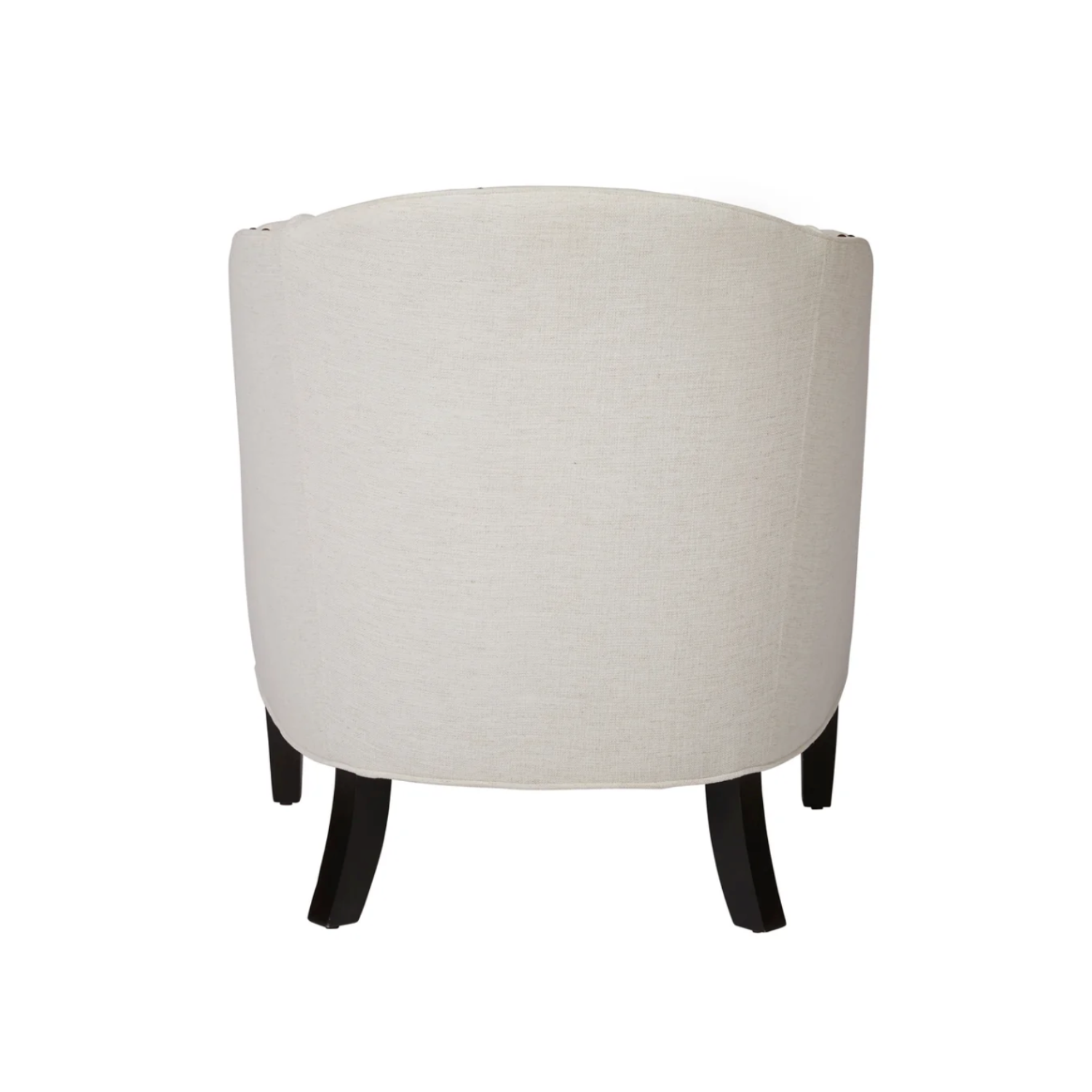 Crescent Chair in Lester Snow Performance Fabric