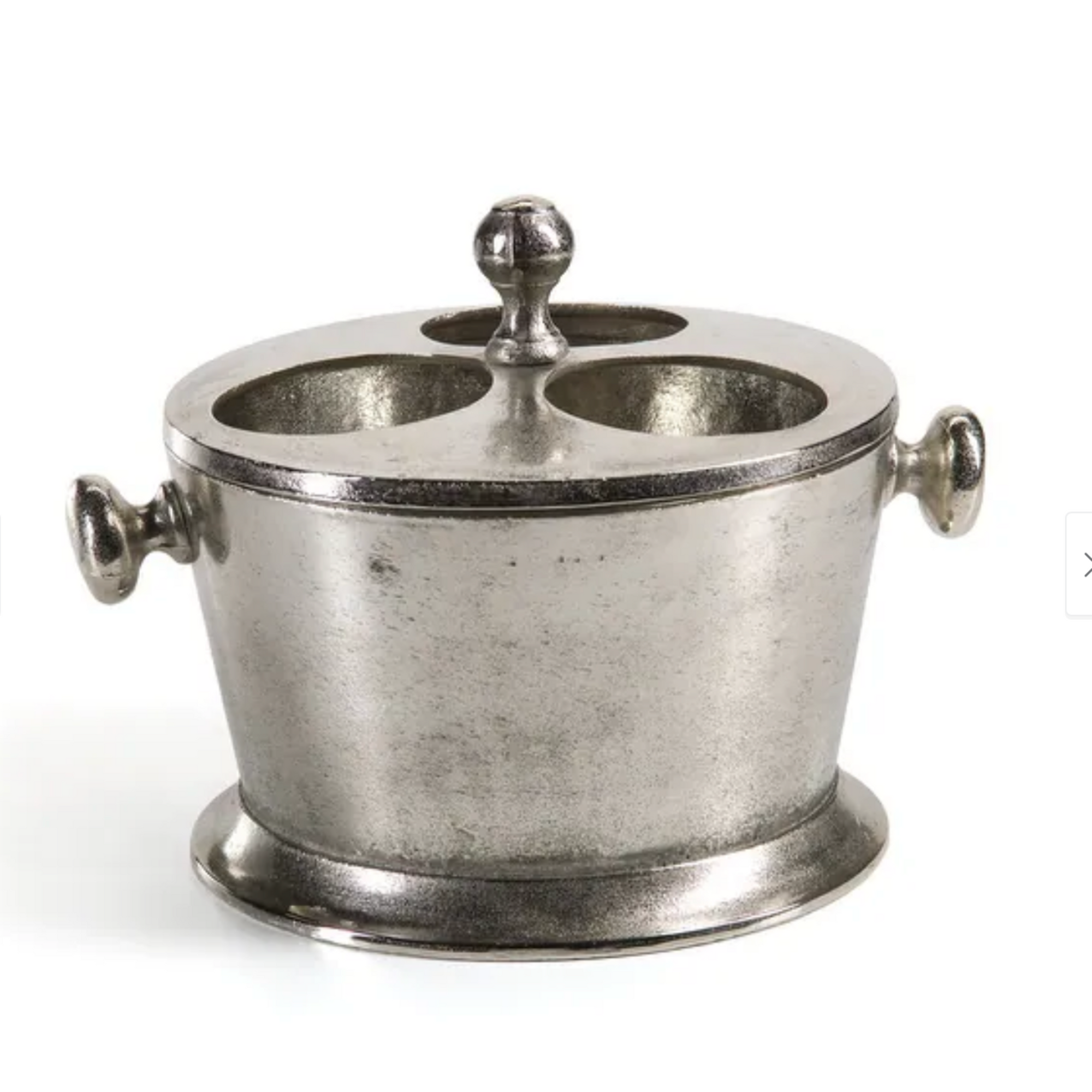 Serrano Metal Wine Holder-Nickel