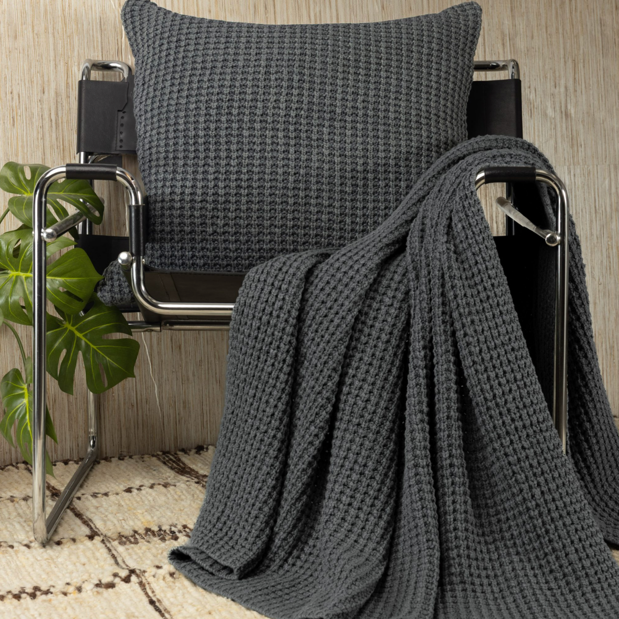Mason Throw-Steel Blue