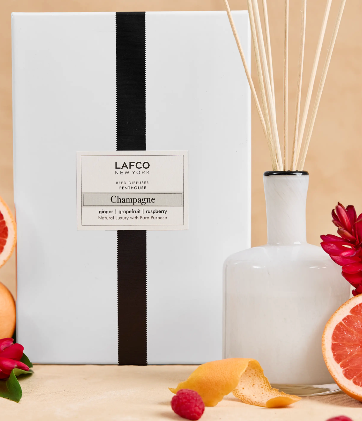 Champagne Classic Reed Diffuser - 6.0 oz.  Penthouse