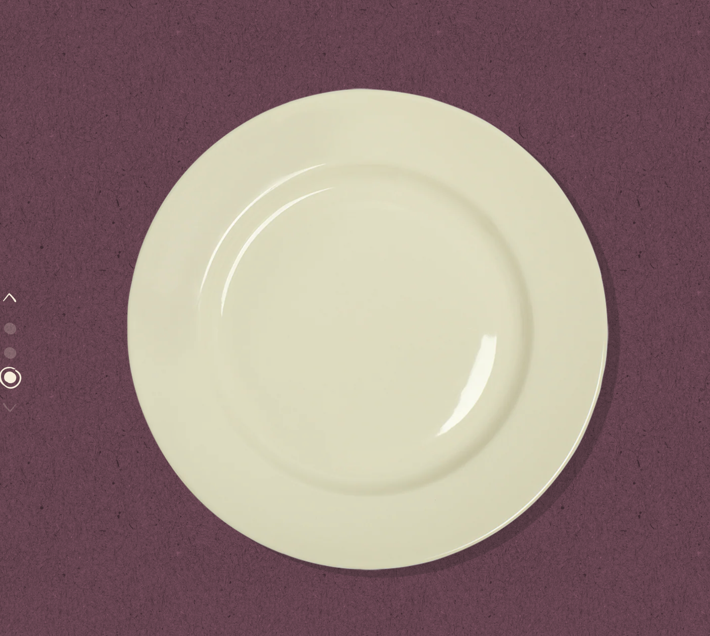 Diner Whites - Main Plate