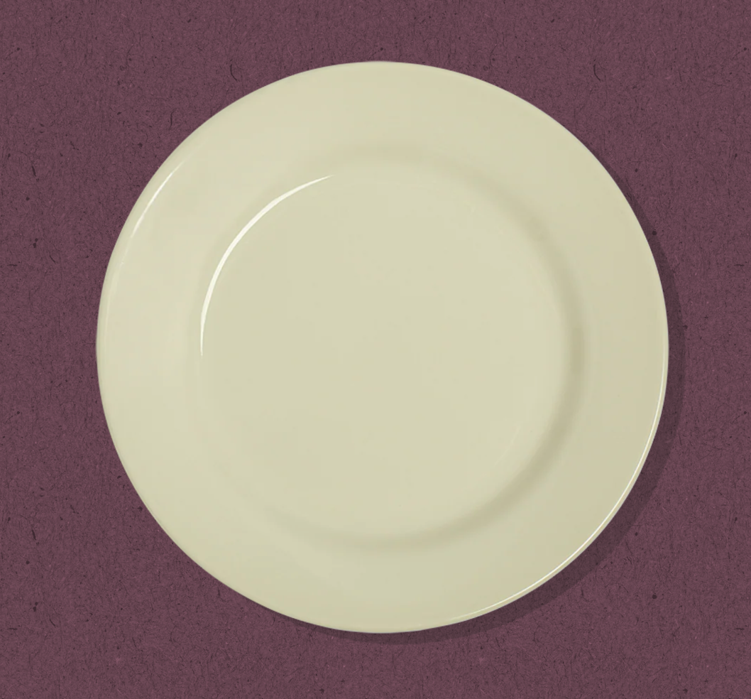 Diner Whites - App Plate