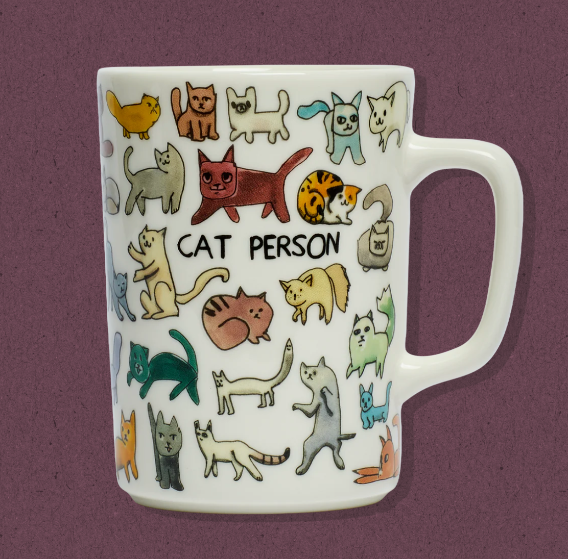 Ben Lenovitz - Cat Person Mug