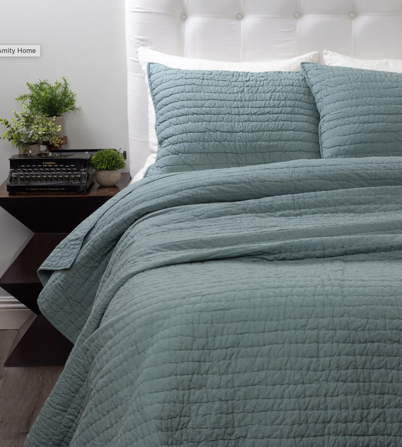 Base Camp Quilt, Mineral, Queen