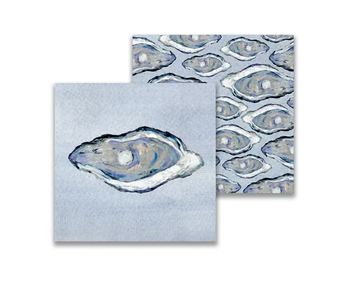 Blue Oyster Cocktail Napkin