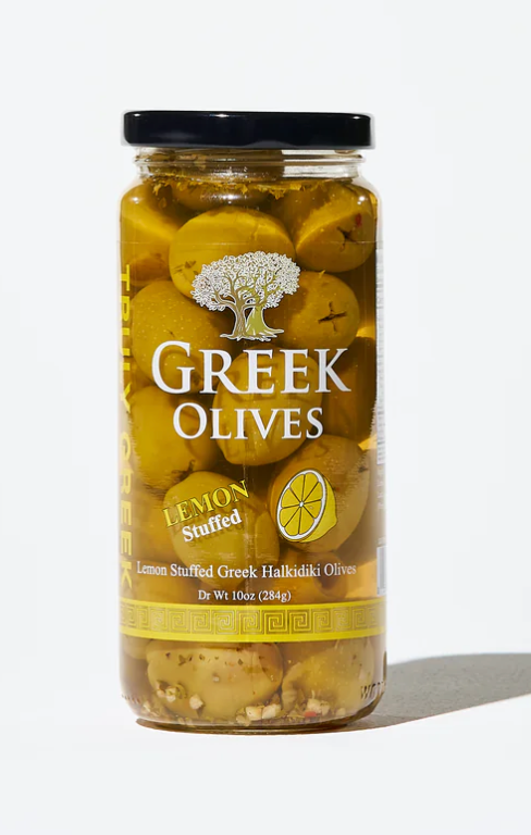 Truly Greek Lemon Stuffed Olives
