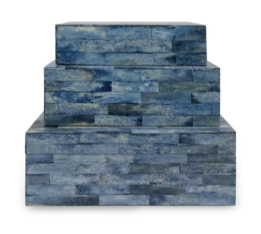 Blue Variable Inlay Box, 3 sizes