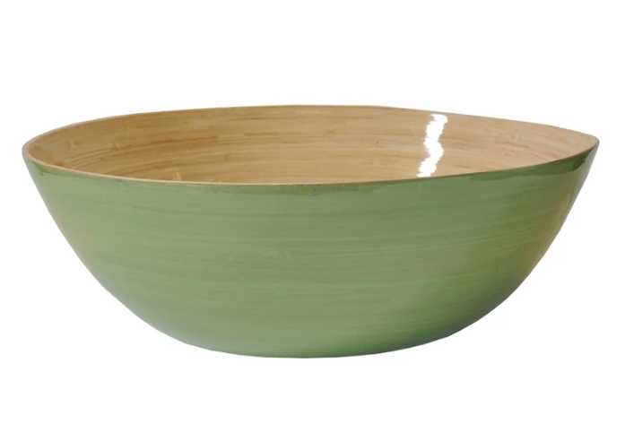 Bamboo Party Bowl - Green