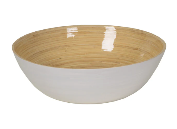 Bamboo Everything Bowl -White