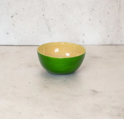 Bamboo Mini Bowl - Pastel Green