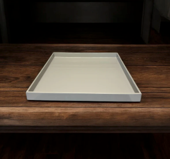 Ottoman Tray - White