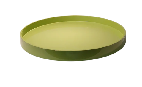 Round Tray - Large - Pastel Green