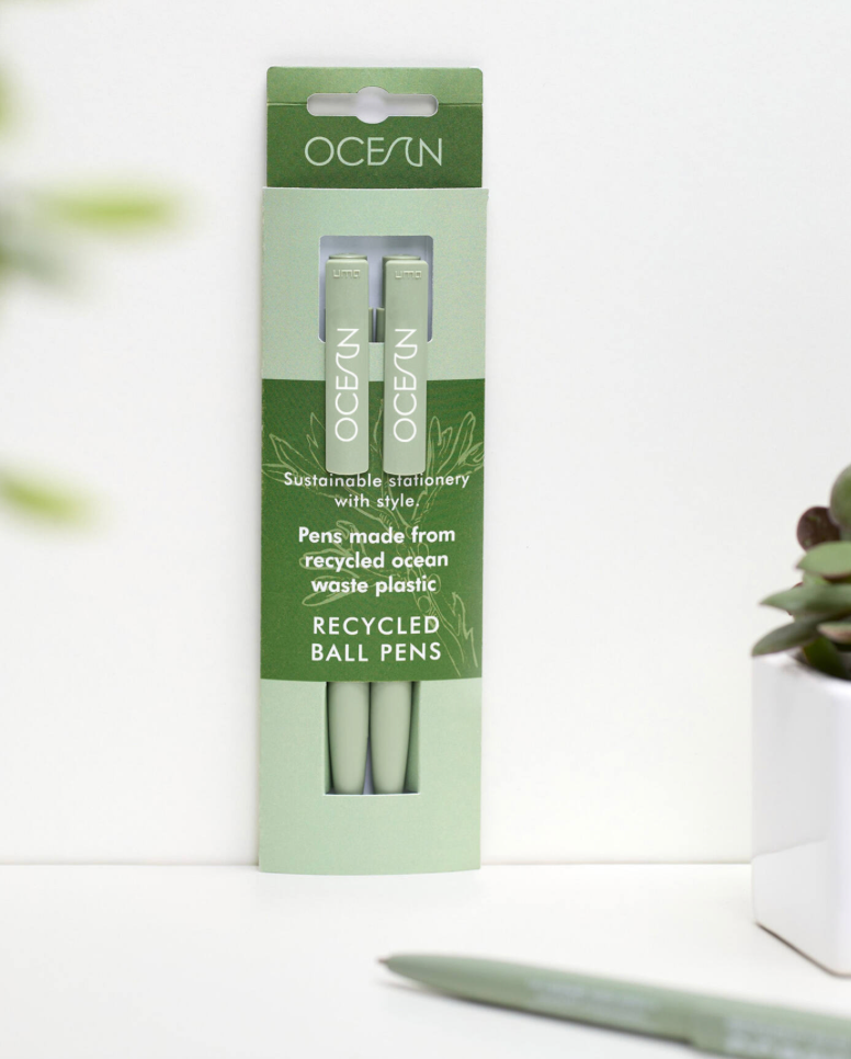 OCEAN Pens Sandy Algae Green