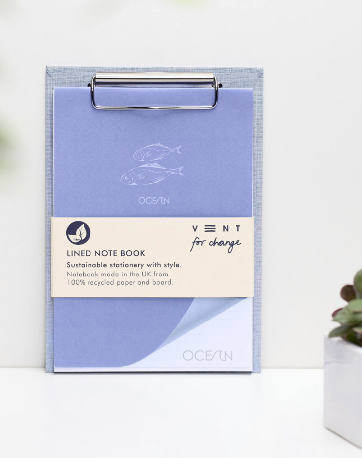 OCEAN Clipboard with shopping pad  Sea Blue