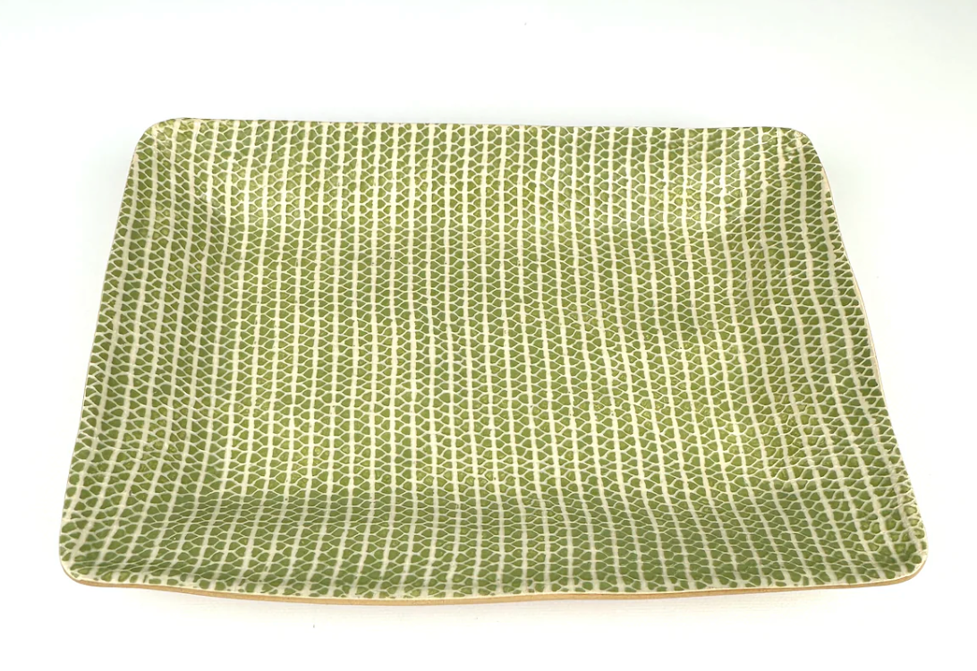 Med Stacking Rectangular in Strata Citrus