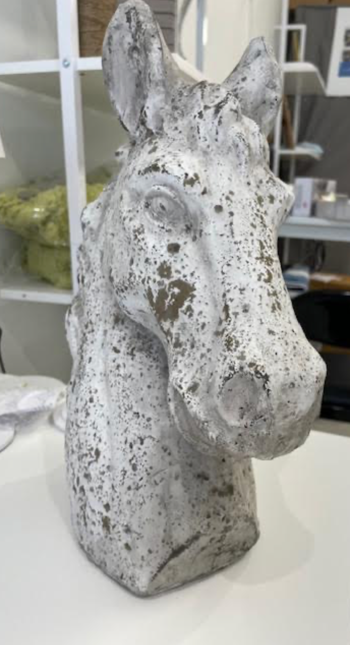 Horse Head Statue