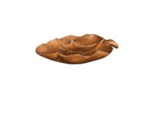 Teak Wood Natural Leaf Bowl