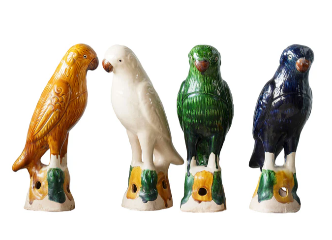 Jingdezhen Hand-Painted Porcelain Bird