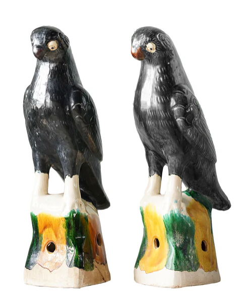 Jingdezhen Hand-Painted Porcelain Bird
