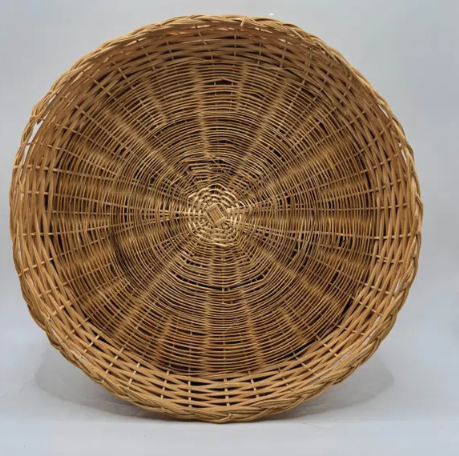 Round Bamboo tray/plate holder - 9 1/2"