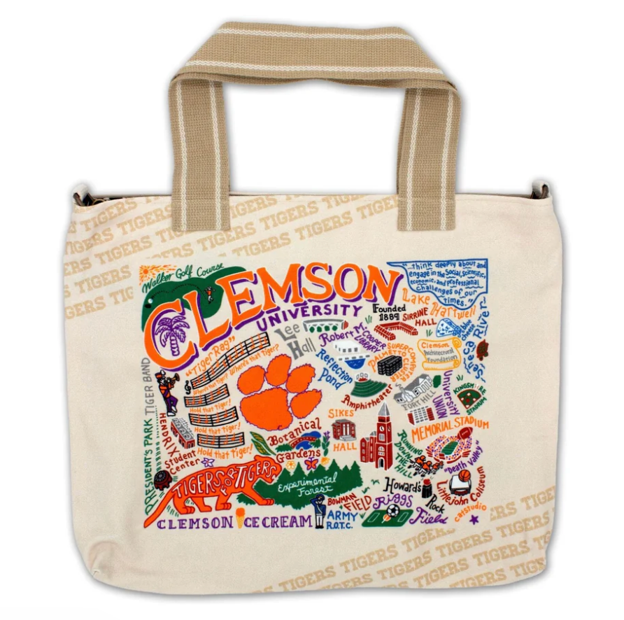 Clemson University tote