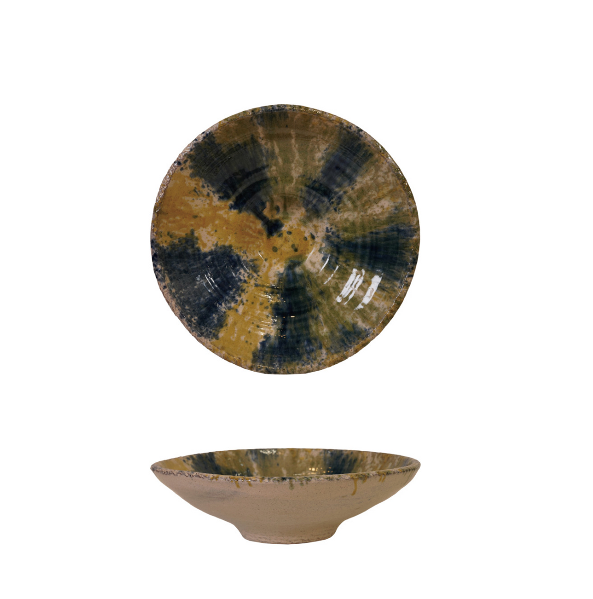 Decorative Terra-cotta Bowl