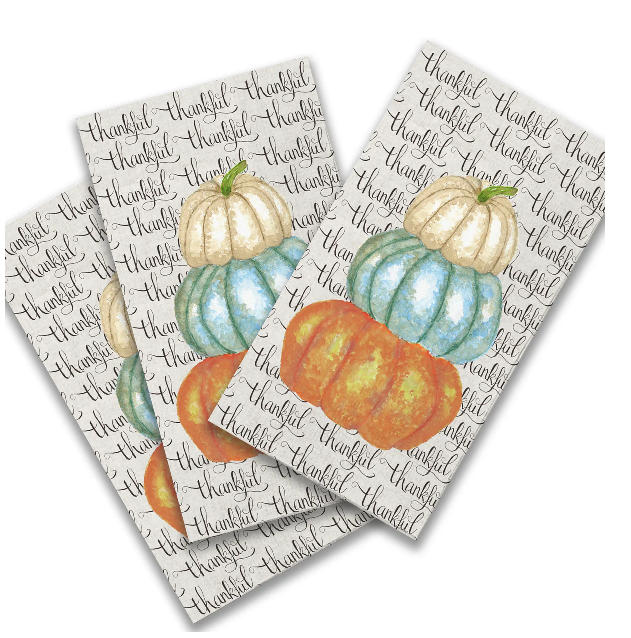 Pumpkin Guest Towels