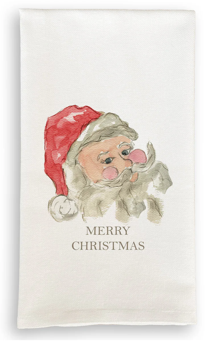 Santa Dishtowel
