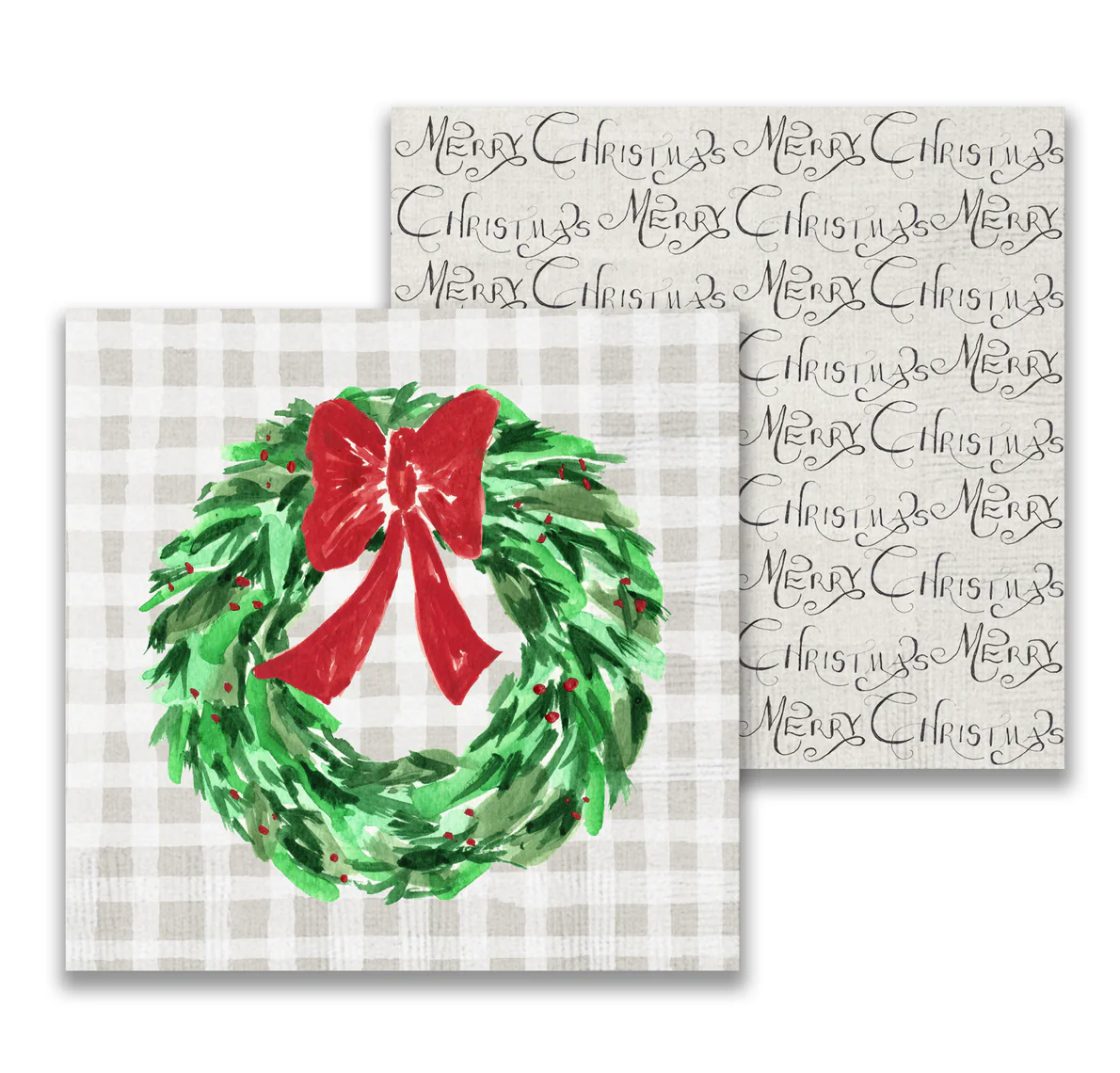 Wreath Cocktail Napkins