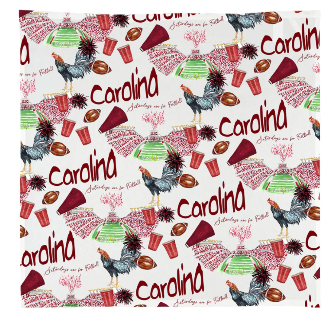 USC square dishtowel