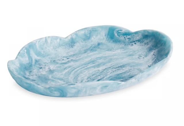 RESIN Amelia Large Oval Plate