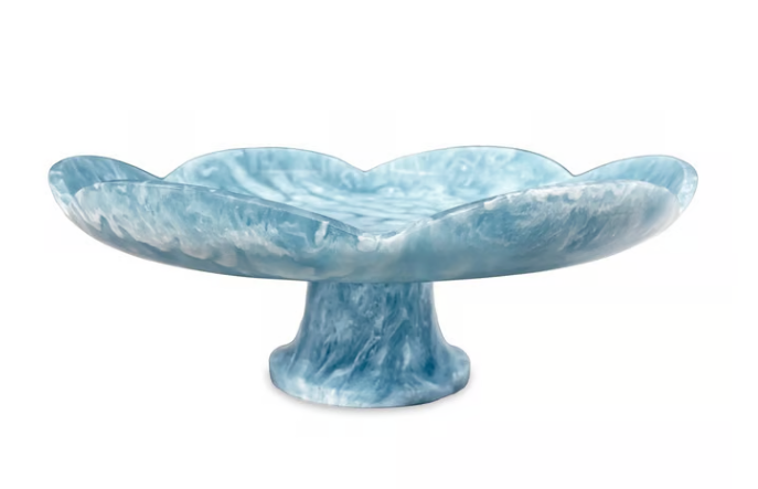 RESIN Amelia Pedestal Cake Plate