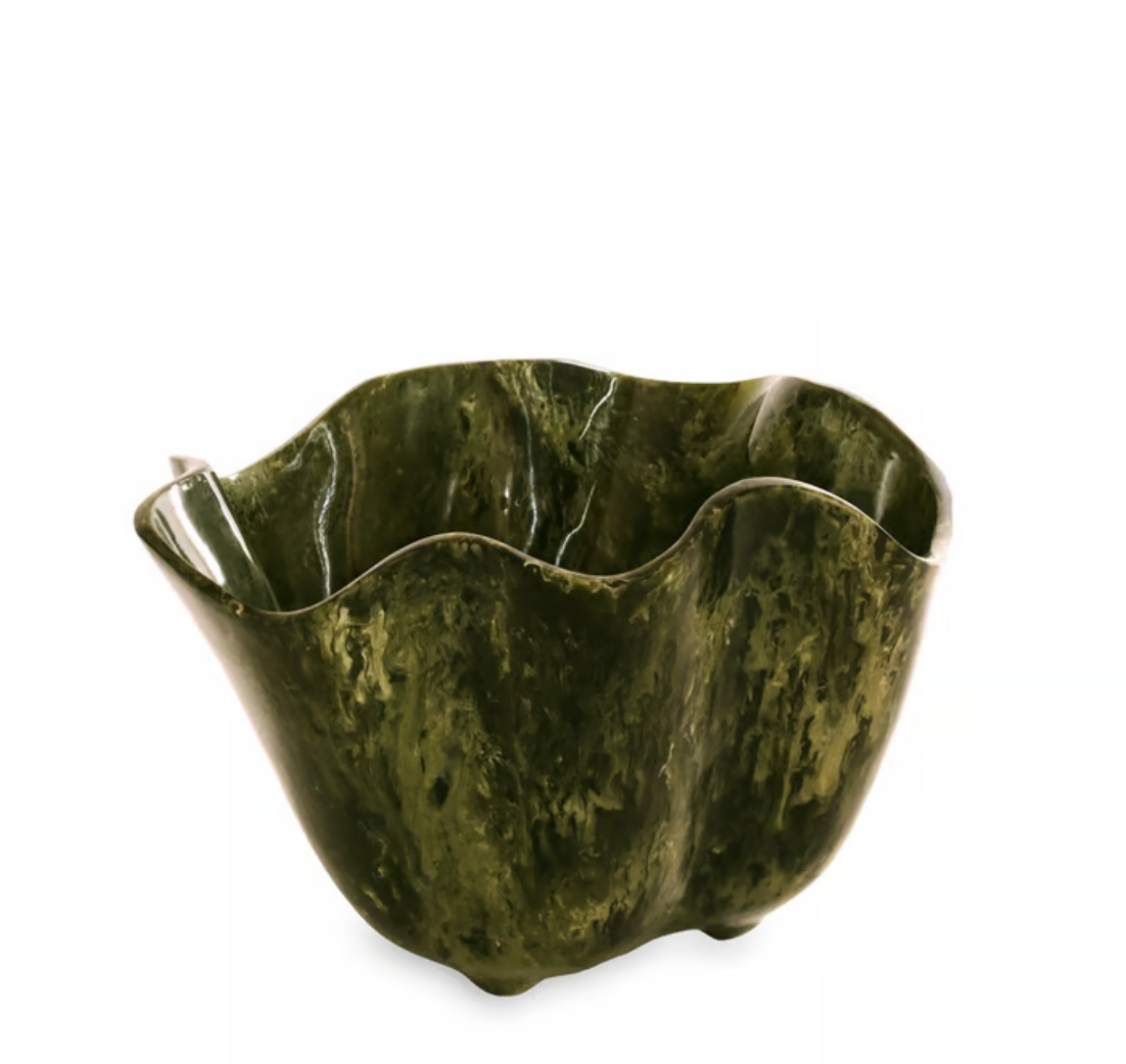 RESIN Malachite Ice Bucket