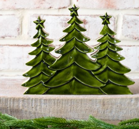 Wood Startop trees 6.25"H