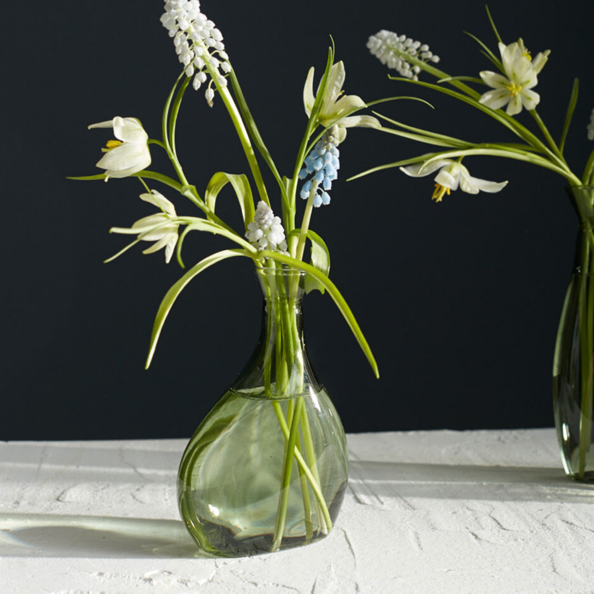 Seaglass Budvase 3x7