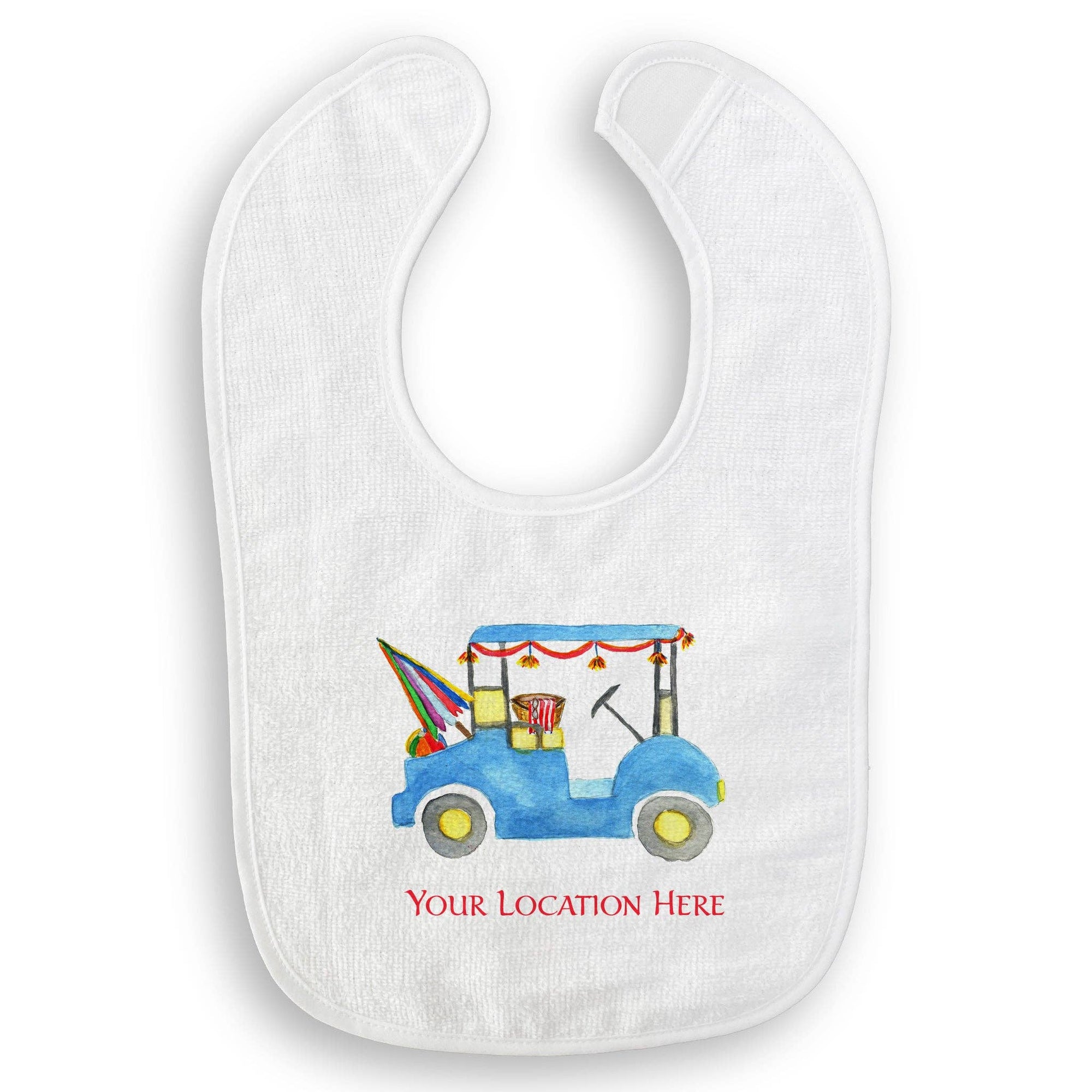 Beach Golf Cart with Location: Dishtowel / -