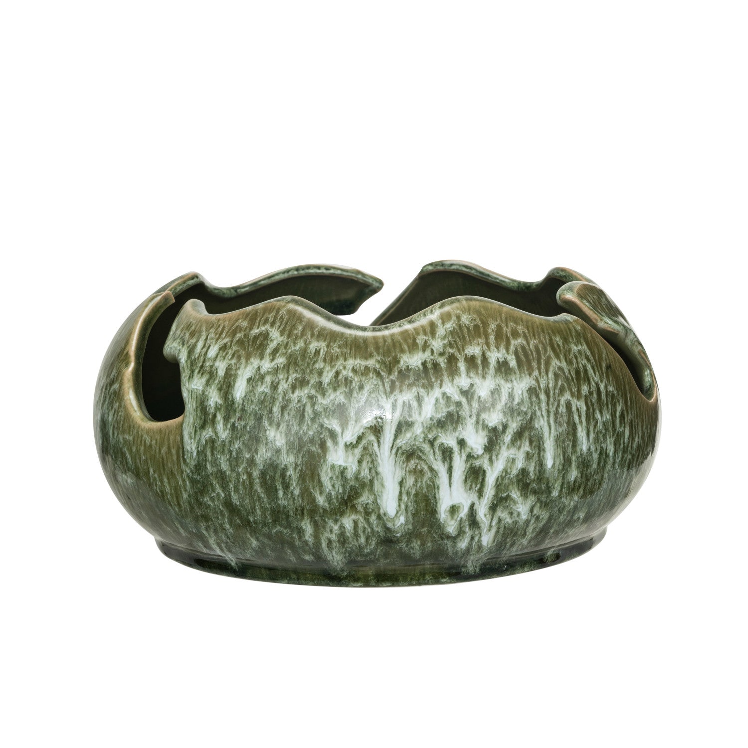 Stoneware Organic Shaped Bowl (Each One Will Vary)
