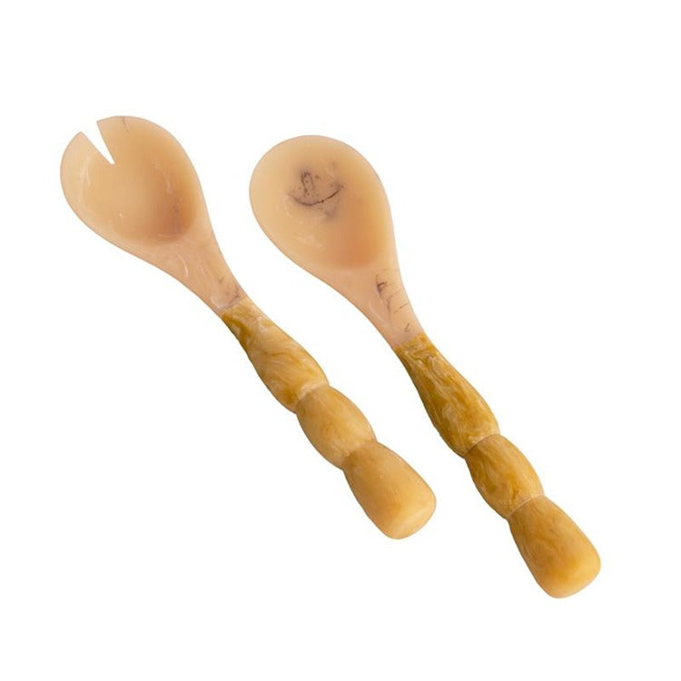 RESIN Sorbet Salad Servers( Matcha)