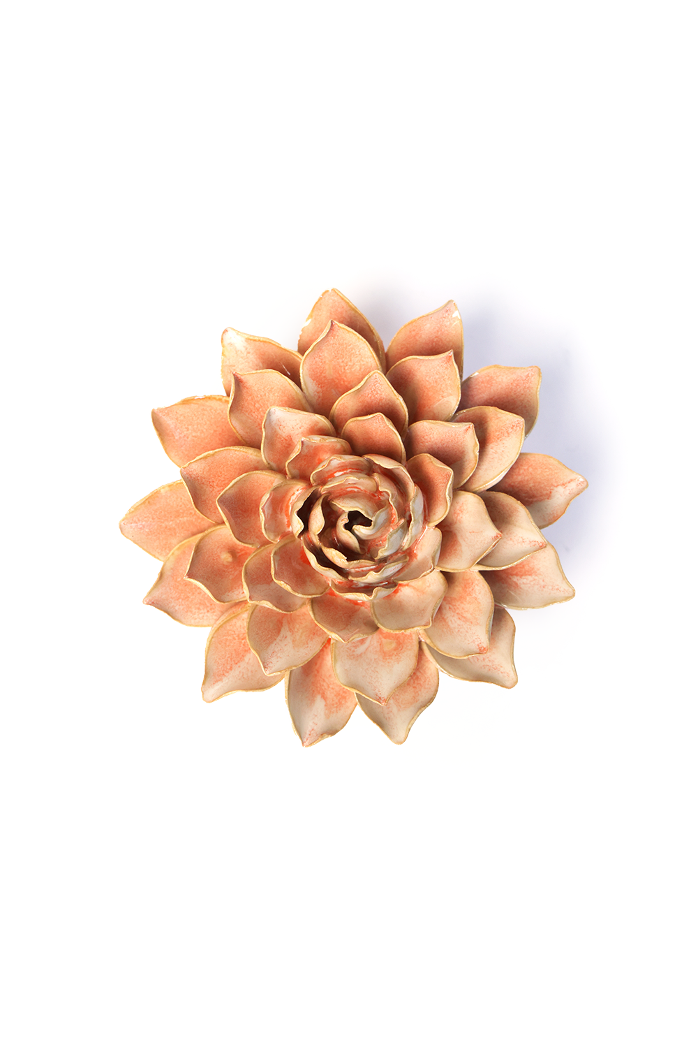 Peach Pink Azalea Flower Wall Backdrop - Coastal Decor Gift